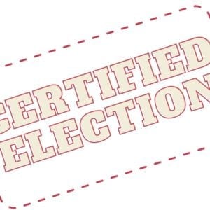 Certified Election.